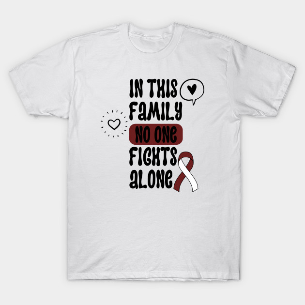 In This Family No One Fights Alone by oneduystore